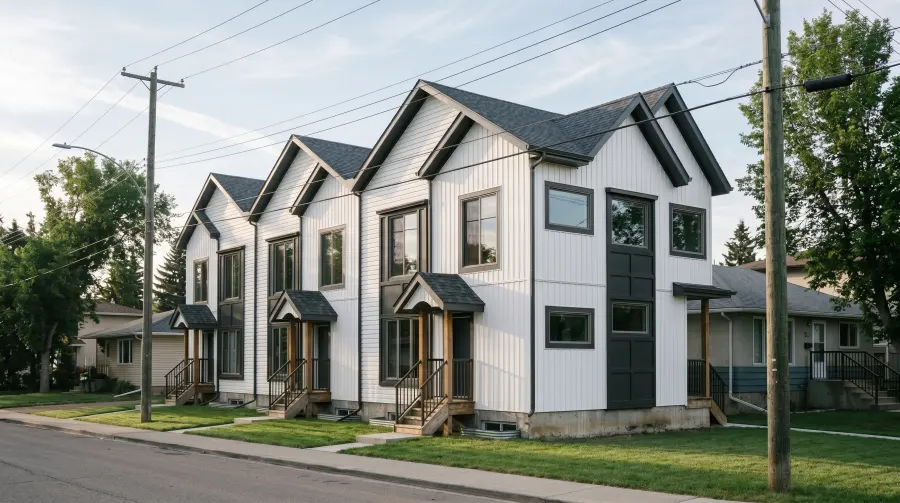 The Forest Heights — exterior rendering, angle 4 of 5