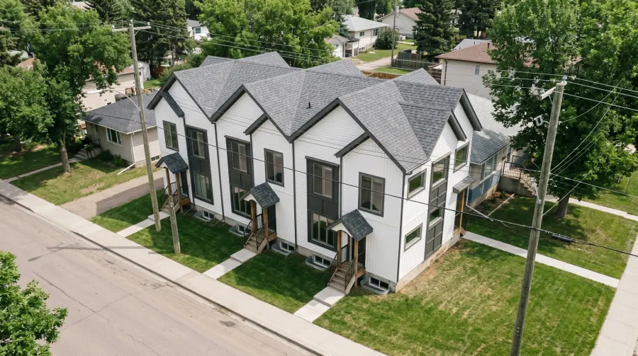 The Forest Heights — exterior rendering, angle 5 of 5